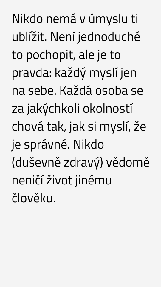 Galerie Za tři roky tě vyhodím z domu dopis od matky pro její