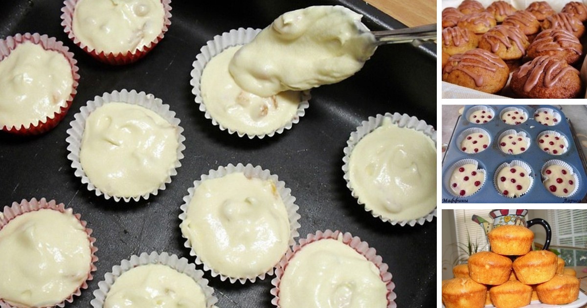 5 nejlepších receptů na muffiny.
