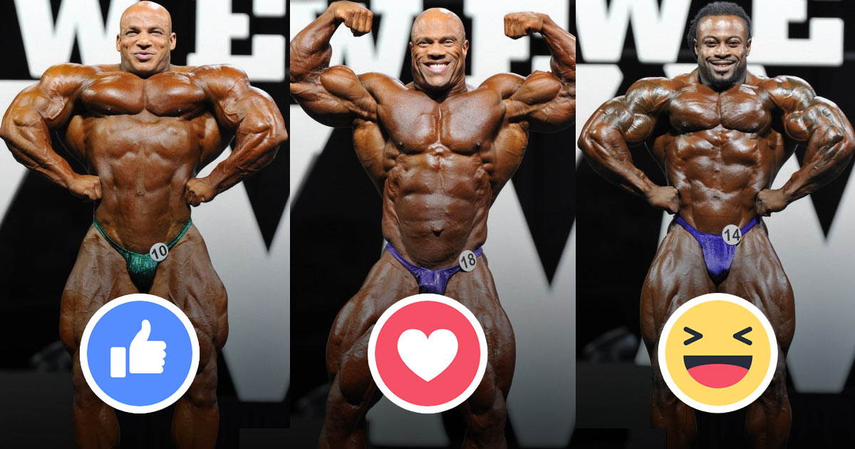 Kdo podle vás vyhrál Mr.Olympia 2017? Výsledky ZDE.
