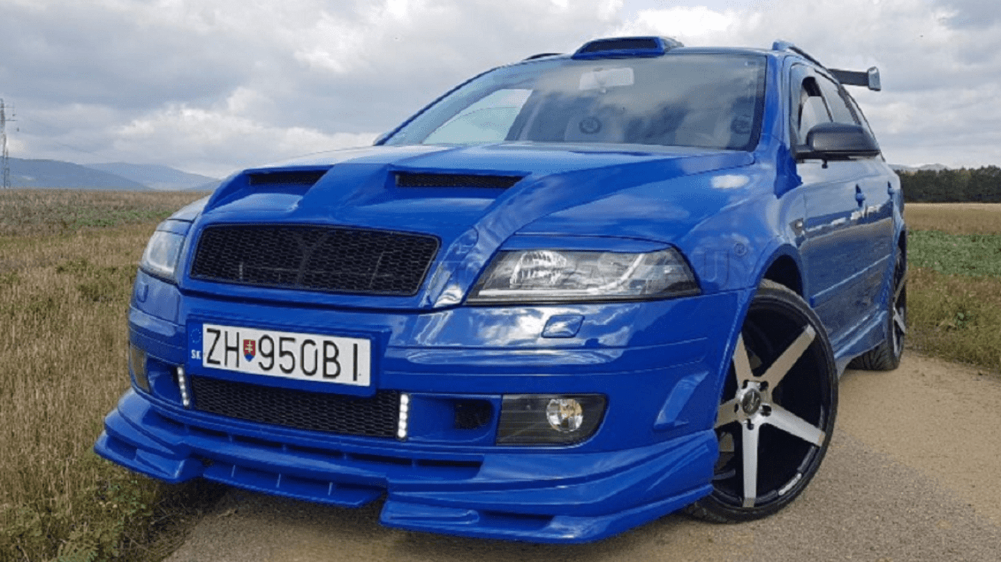 Povedený nebo už přeplácaný tuning Škoda Octavie II? Podívejte se na celou galerii.