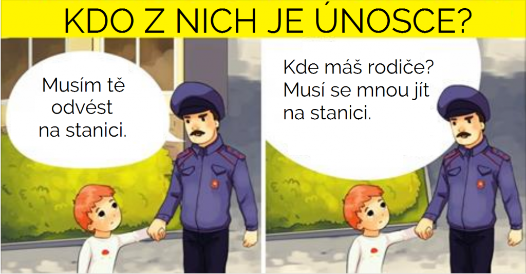 Chraňte děti. Díky těmto trikům jednoznačně poznáte unesené dítě.