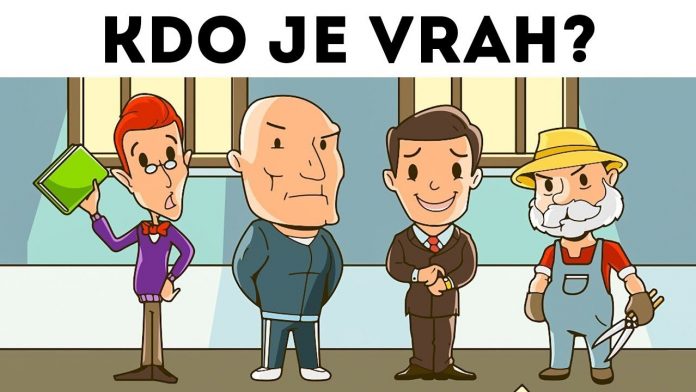 Máte dobré detektivní cítění? Dokážete z této hádanky poznat vraha?