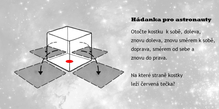 Hádanka pro astronauty. Kdo by ji zvládl vyřešit?