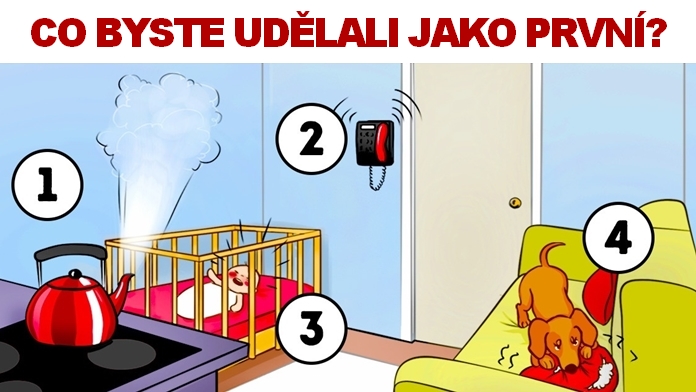 Jakou máte osobnost? Co byste v této situaci udělali jako první?