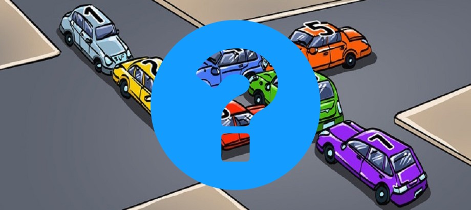 Které auto byste odstranili, aby se křižovatka uvolnila? Zvládnete tuto hádanku?