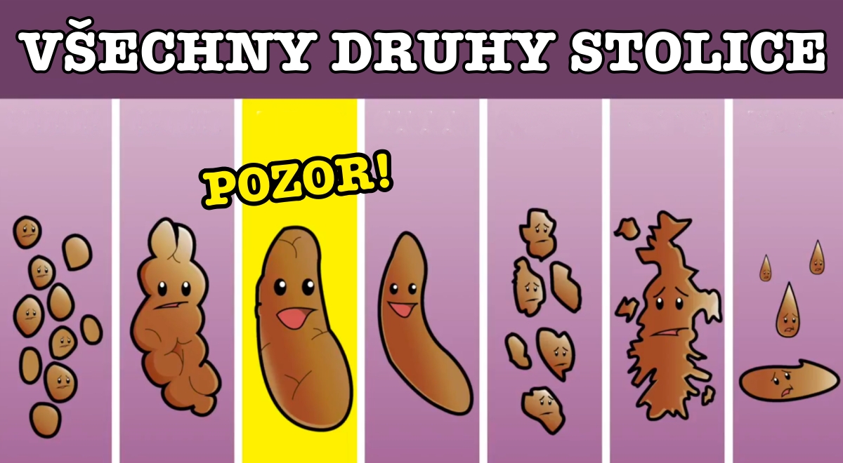 Jak vypadá vaše stolice? Tohle může být problém..