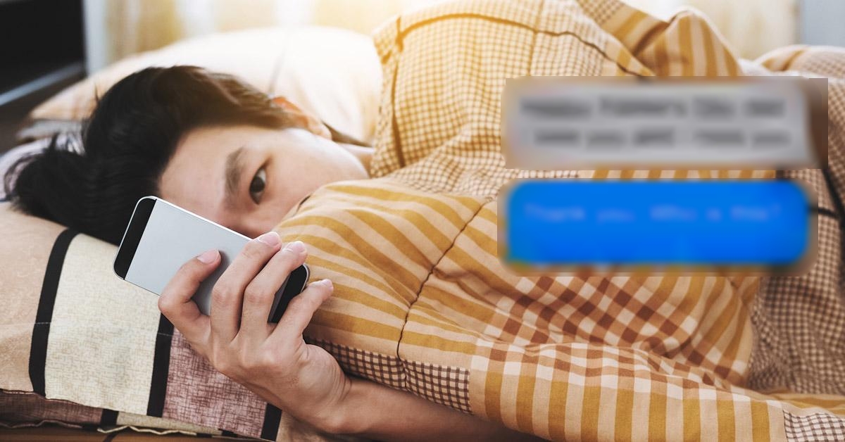 Svému zesnulému tátovi psala pravidelně SMS a po 4 letech dostala odpověď….