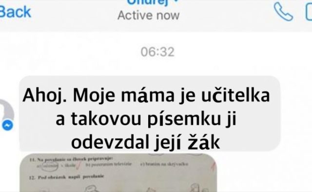 Domácí úkol pobavil doslova všechny! Vtipálek vás tímto rozhodně dostane.