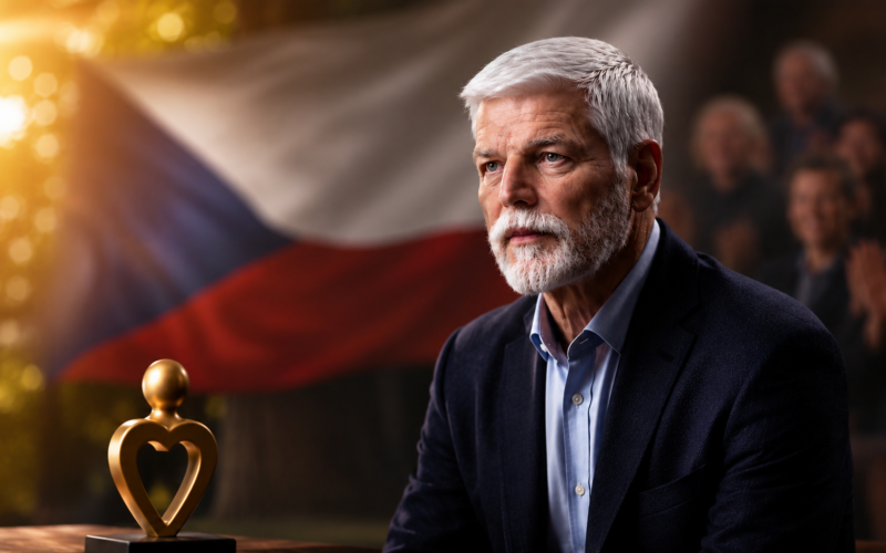 Prezident Pavel dostal cenu za slušnost a přiznal, co ho drží nohama na zemi.
