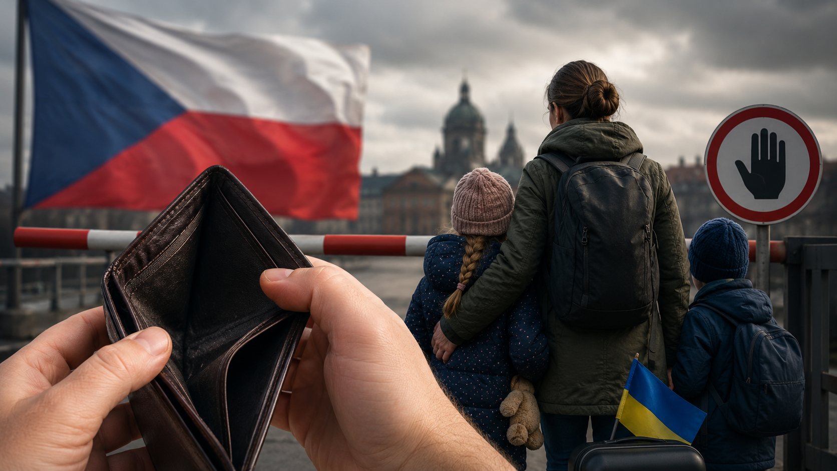 Konec zlatých časů? Uprchlíci z Ukrajiny čelí novým pravidlům, která by je mohla připravit o dávky.