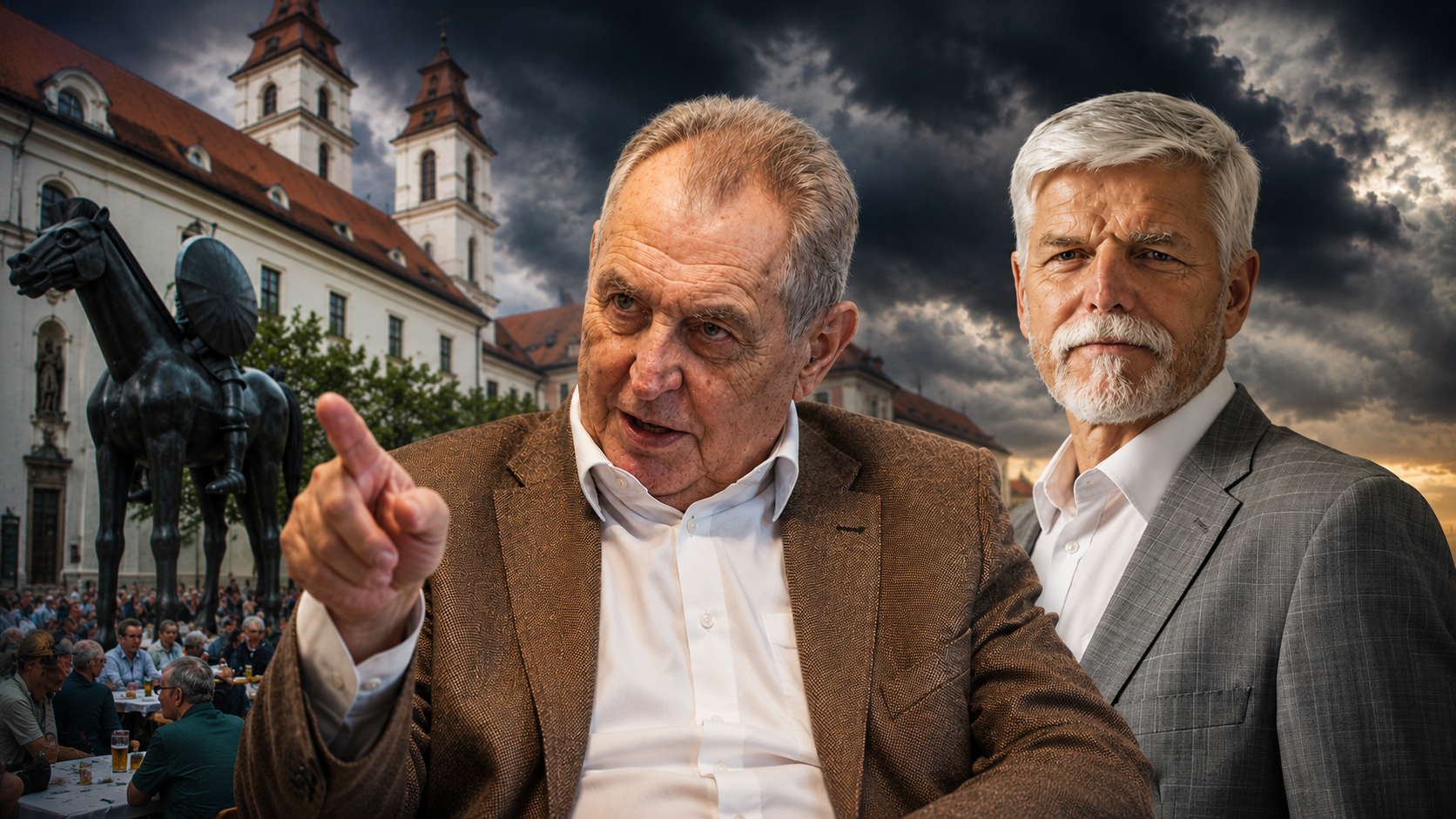 Zeman v Brně rozpoutal bouři: „Nevolte toho, kdo dal záštitu Sudetoněmeckému sjezdu!“ Výzva, která otřásla politickou scénou.