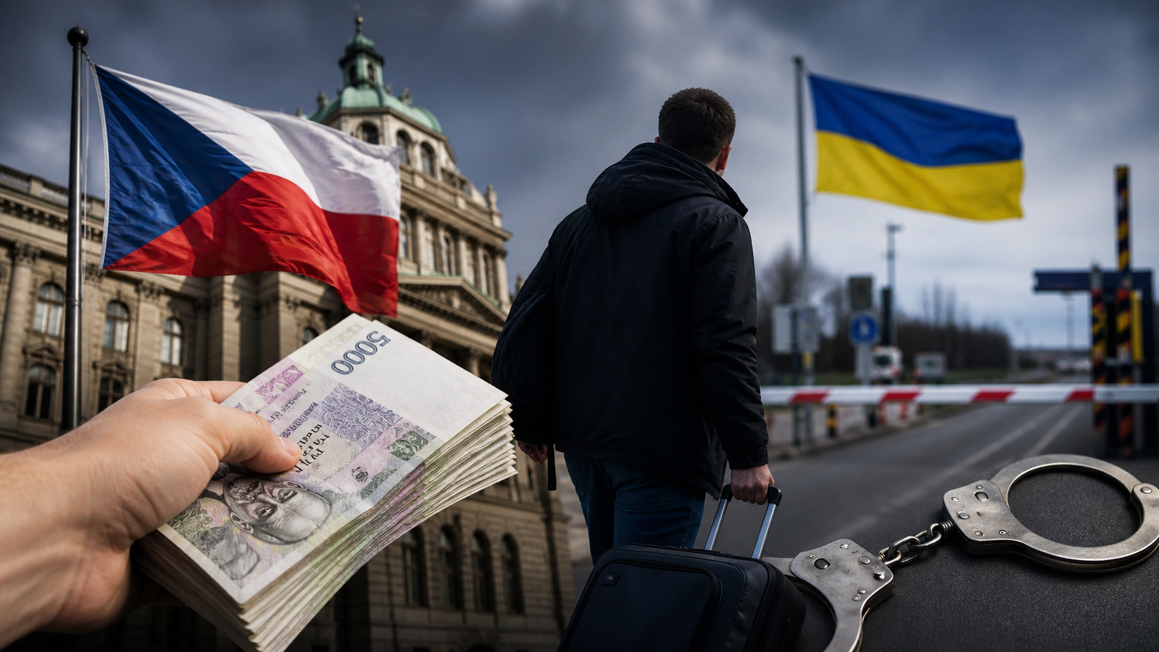 Ukrajinec jezdil do Česka jen pro peníze ze státní podporu. Vůbec zde nežil.
