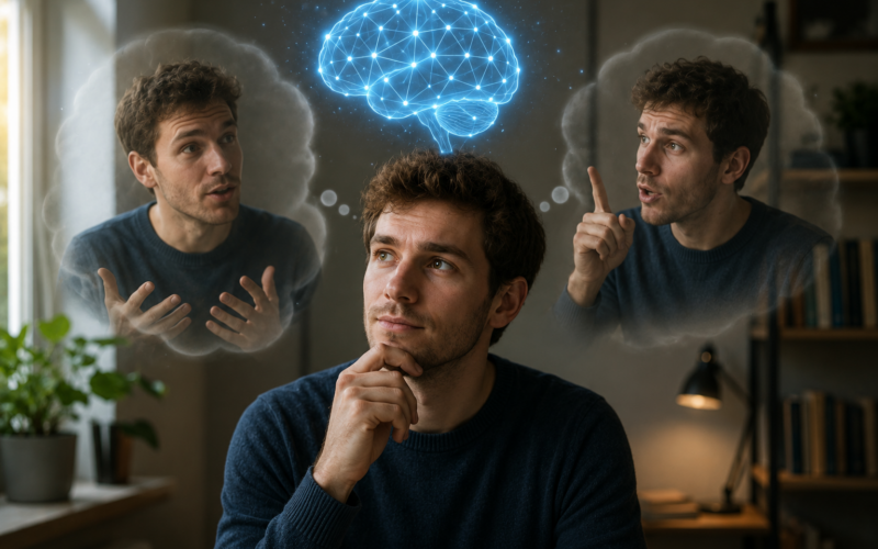 Psychologové potvrdili. Lidé, kteří mluví sami se sebou, mají vyšší inteligenci.