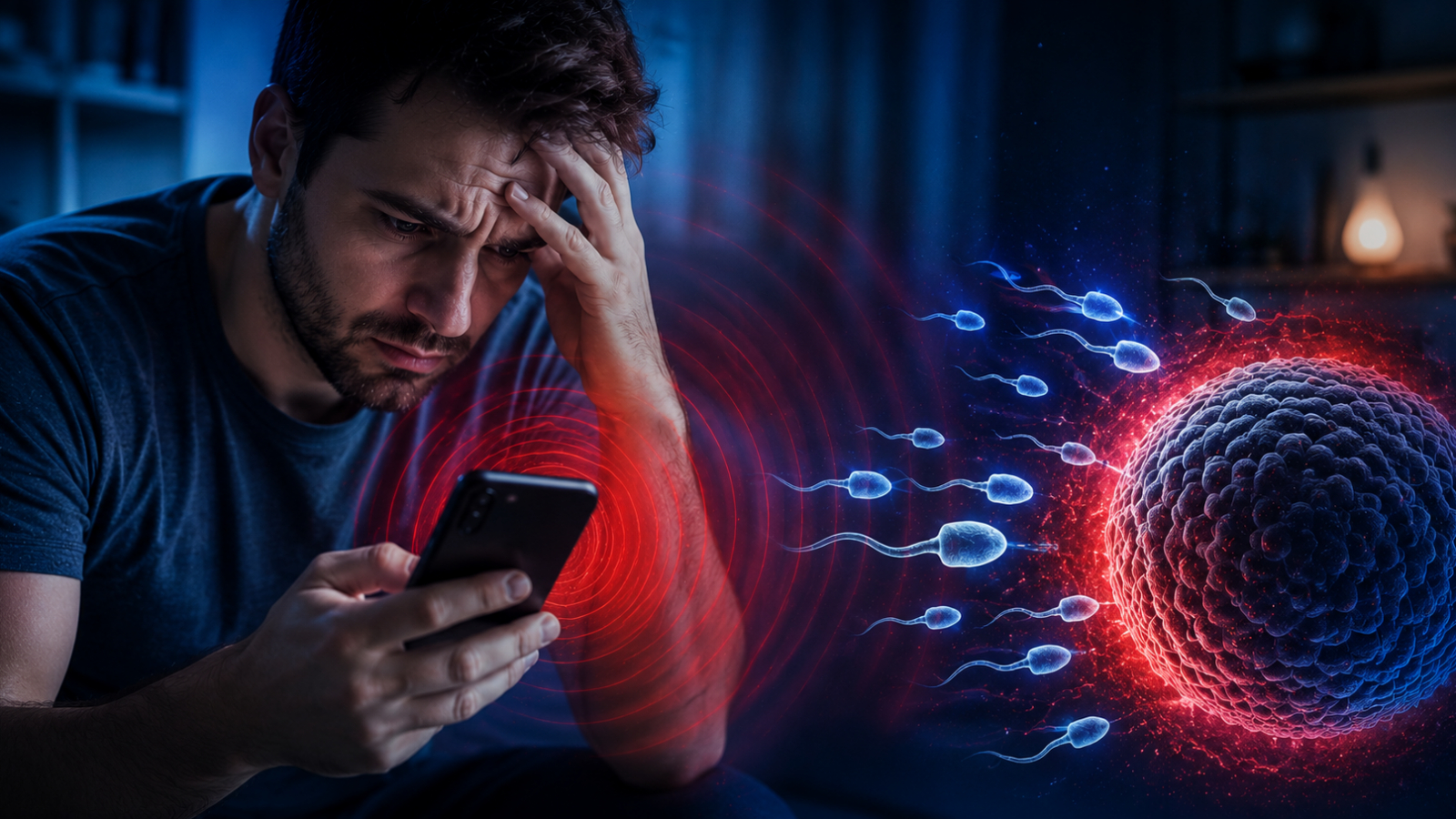 Mobily prý způsobují neplodnost. Šokující výsledky 10leté studie na 50 000 mužích.