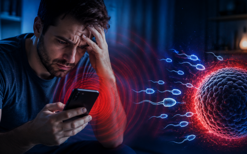 Mobily prý způsobují neplodnost. Šokující výsledky 10leté studie na 50 000 mužích.