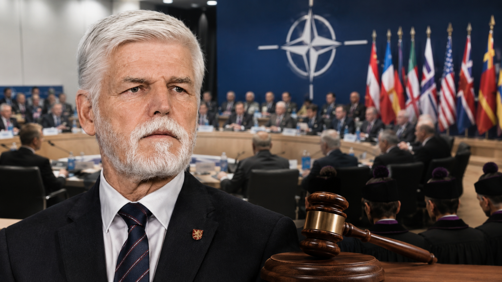 Summit Nato i s prezidentem Pavlem. Ústavní soudci uložili vládě jasný vzkaz.