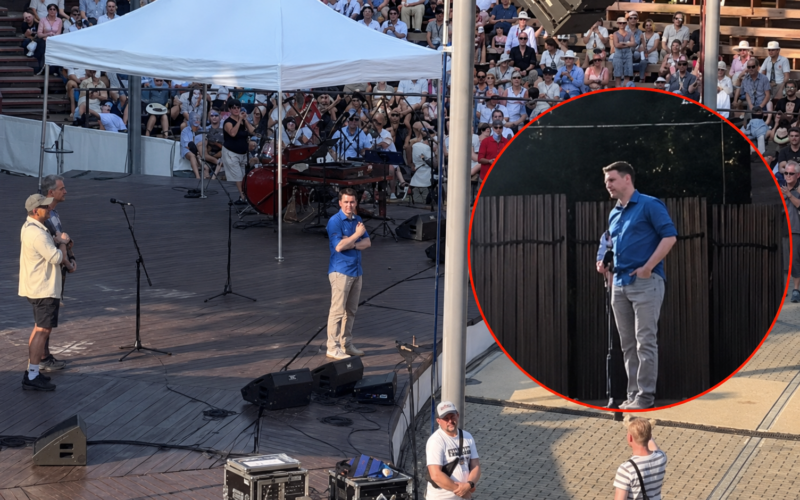 Publikum festivalu ve Strážnici vypískalo Macinku. Ten takové chování nechápe.