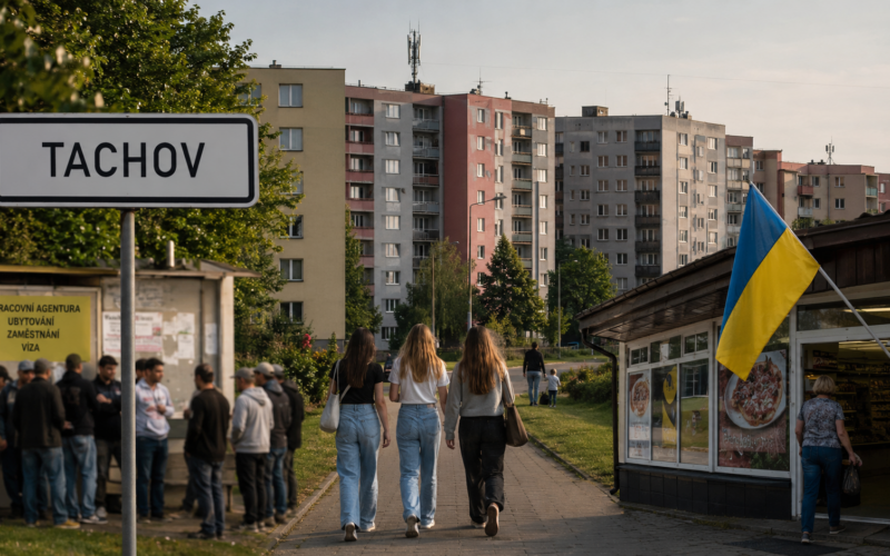 Západočeský město drží republikové nej. Žije tu nejvíc cizinců na počet obyvatel (uvádí se až 40 %).