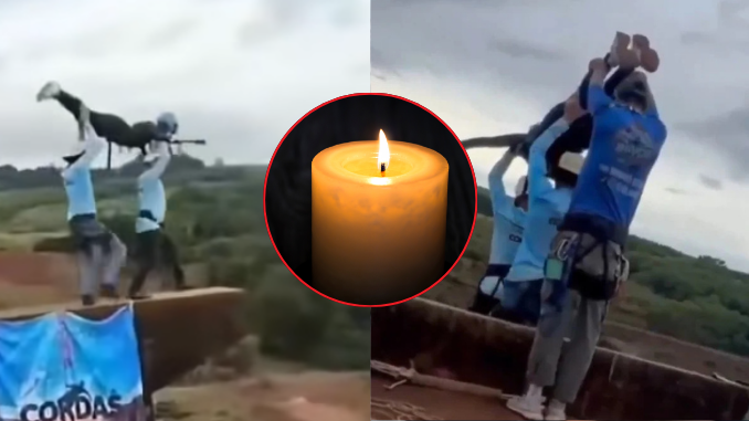 Fatální chyba při bungee jumpingu. Mladé ženě zapomněli připevnit lano.
