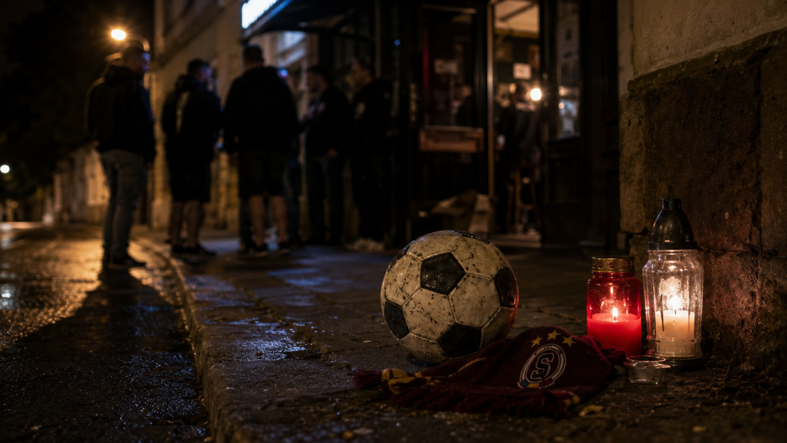 Šok v Teplicích! Fotbalista Josef po brutálním útoku zemřel. Policie řeší, co se před barem stalo.