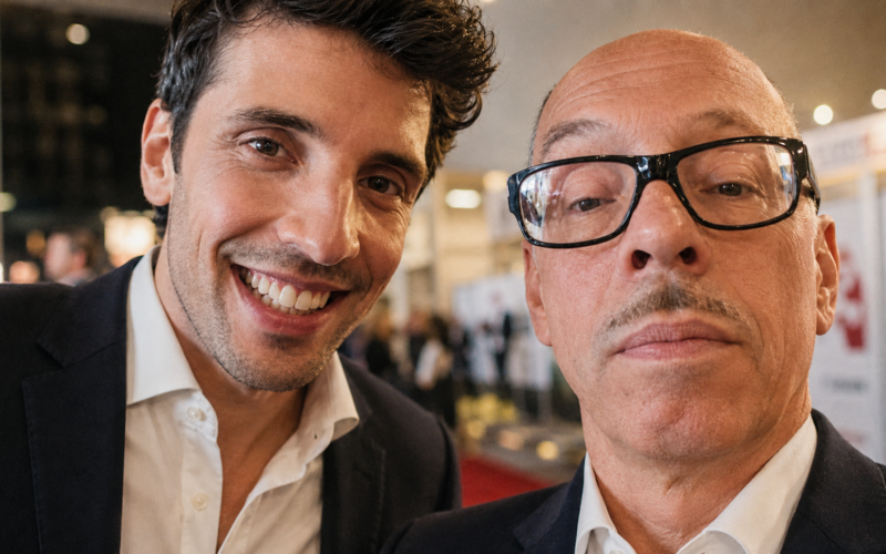 Čestmír Strakatý dostává hejty za selfie s Otou Klempířem. Jak to vlastně skutečně bylo?