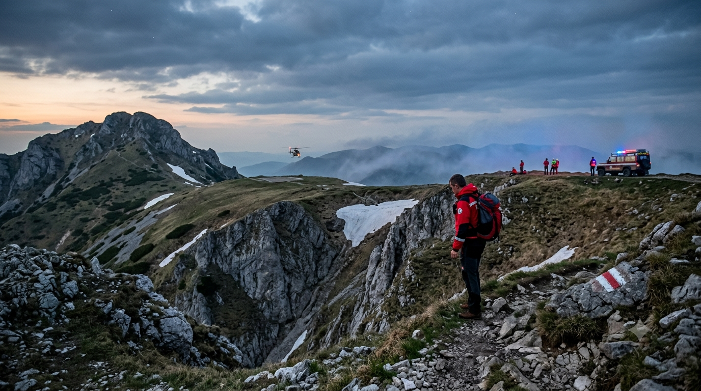 Tragédie v horách. Česká turistka nepřežila pád v Malé Fatře na Slovensku.
