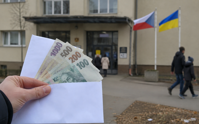 Stát dál podporuje Ukrajince miliardami. Oproti loňsku ale nastal výrazný obrat.