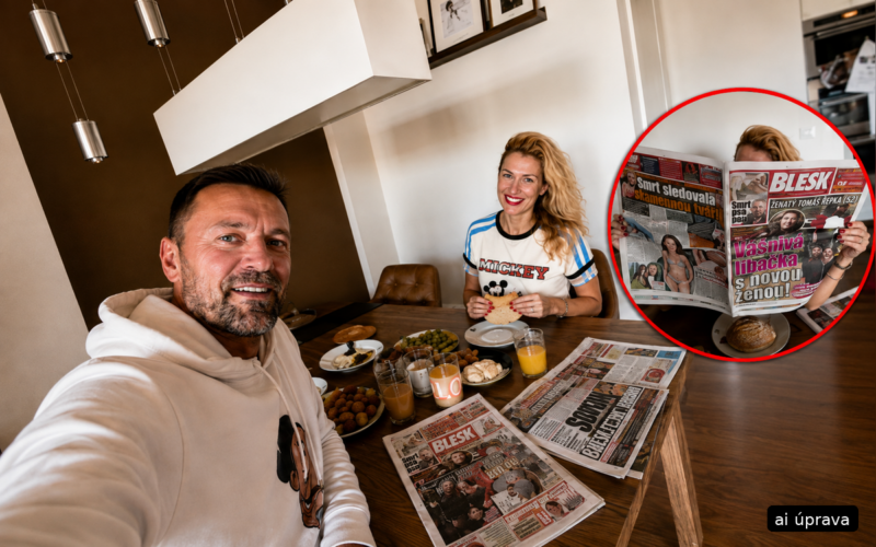 Tomáš Řepka se vyjádřil k údajné „líbačce“ s jinou ženou. Jak to celé vysvětlil?