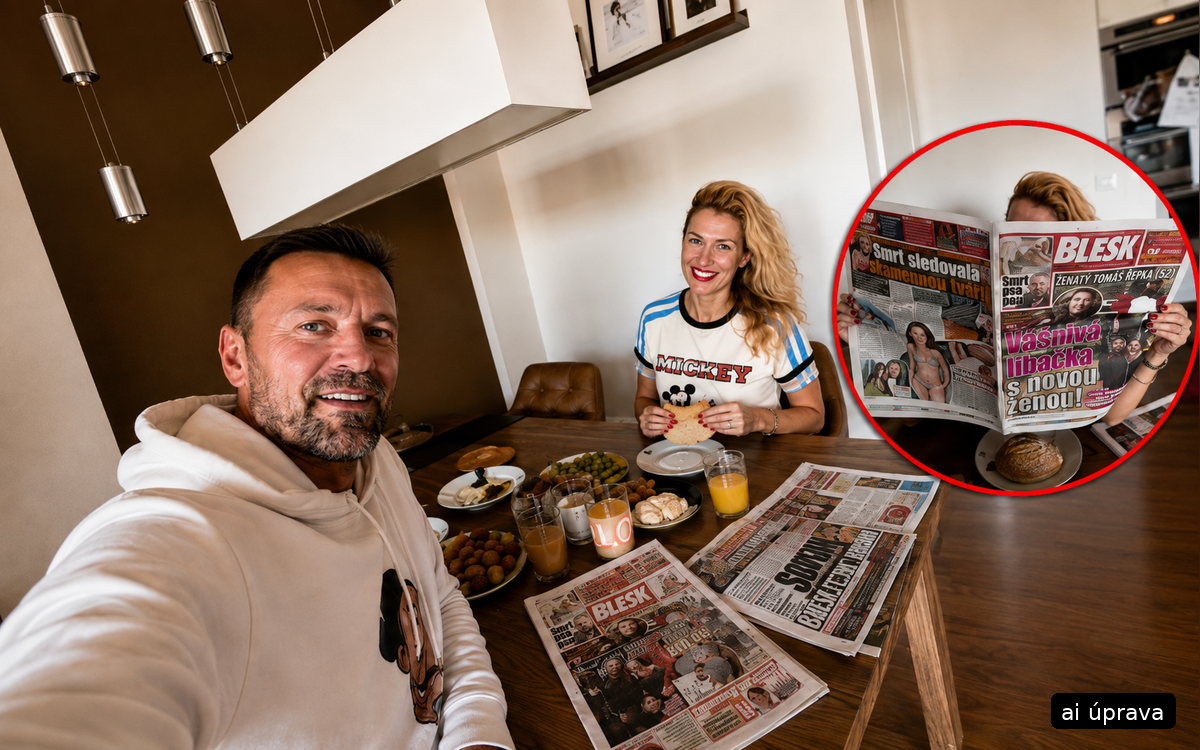 Tomáš Řepka se vyjádřil k údajné „líbačce“ s jinou ženou. Jak to celé vysvětlil?