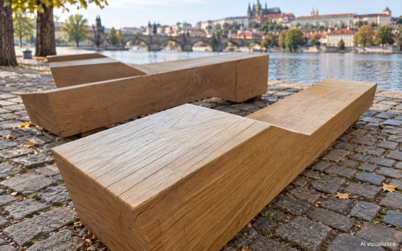Praha pořídila 25 laviček za 5 milionů. Jejich cena překvapila veřejnost.