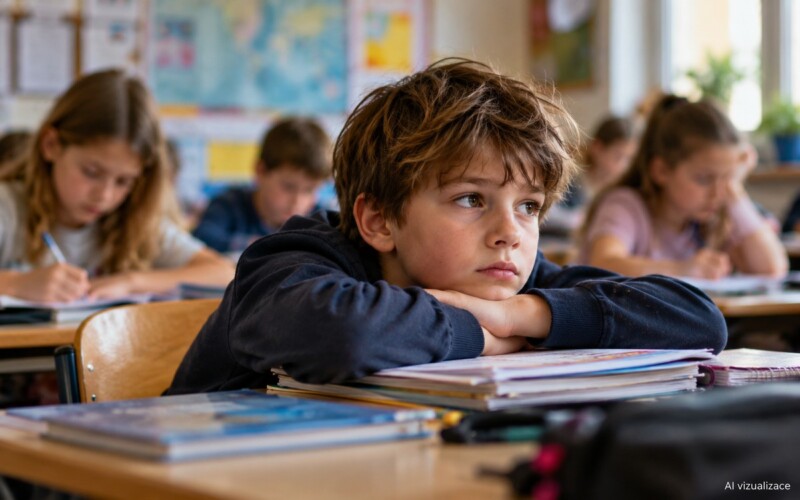Má vaše dítě dyslexii nebo ADHD? Motoristé chtějí dát ředitelům možnost odmítnout ho i ve spádové škole.